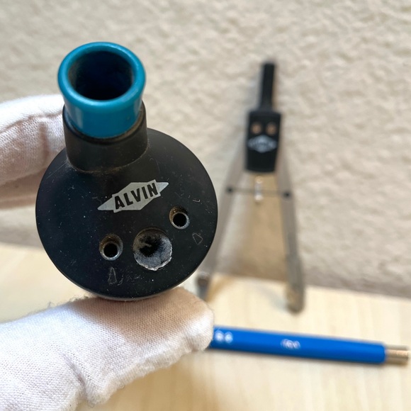 Alvin Drafting Tools. Compass & drawing drafting pen. 3 Tools. EUC - Picture 3 of 6